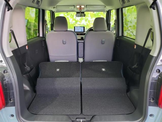 ムーヴキャンバス ストライプスＧ　保証書／ディスプレイオーディオ９インチ／スマートアシスト（トヨタ・ダイハツ）／両側電動スライドドア／シートヒーター　前席／パノラマモニター／車線逸脱防止支援システム　衝突被害軽減システム　全周囲カメラ（19枚目）