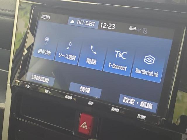 ルーミー カスタムＧ　保証書／純正　９インチ　ＳＤナビ／スマートアシスト（トヨタ・ダイハツ）／両側電動スライドドア／シートヒーター　前席／パノラミックビューモニター／車線逸脱防止支援システム　衝突被害軽減システム　禁煙車（9枚目）