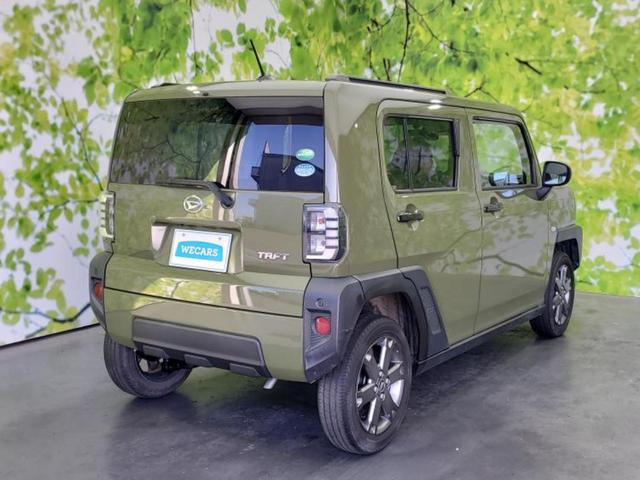 タフト Ｇ　新品タイヤ／ガラスルーフ／保証書／純正　ＳＤナビ／スマートアシスト（トヨタ・ダイハツ）／シートヒーター　前席／車線逸脱防止支援システム／ヘッドランプ　ＬＥＤ／ＵＳＢジャック／ＥＴＣ　バックカメラ（3枚目）