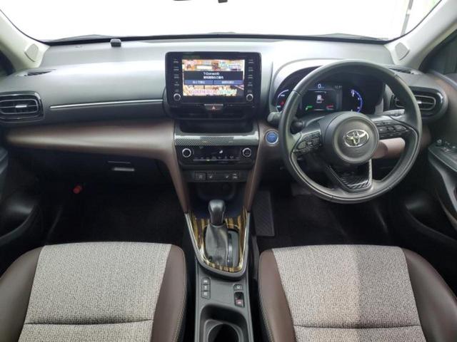 ヤリスクロス ハイブリッドＺ　モデリスタエアロ／保証書／ディスプレイオーディオ＋ナビ８インチ／トヨタセーフティセンス／シートヒーター　前席／パノラミックビューモニター／車線逸脱防止支援システム／登録済　衝突被害軽減システム　禁煙車（38枚目）