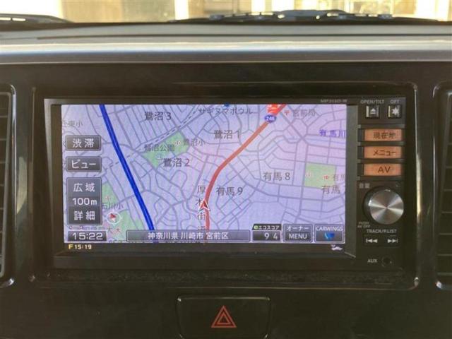 デイズルークス ライダー・ターボ　純正　ＳＤナビ／両側電動スライドドア／アラウンドビューモニター／ドライブレコーダー　社外／ヘッドランプ　ＨＩＤ／ＥＴＣ／ＥＢＤ付ＡＢＳ／横滑り防止装置／アイドリングストップ／フロントモニター　ターボ（9枚目）