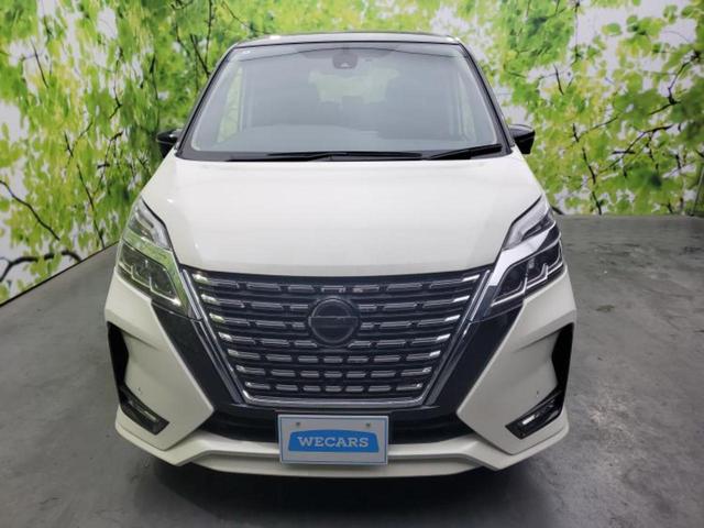 セレナ ハイウェイスターV 保証書/純正 10インチ メモリーナビ/フリップダウンモニター 純正 11インチ/インテリジェントルームミラー/エマージェンシーブレーキ/両側電動スライドドア/アラウンドビューモニター 全周囲カメラ(46枚目)