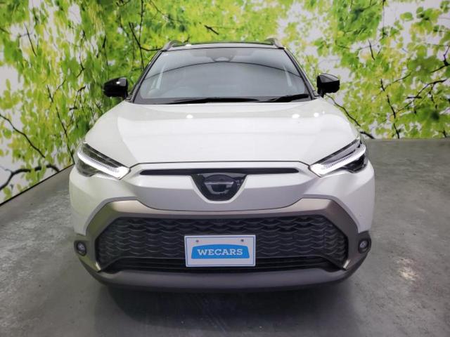 カローラクロス ハイブリッドＺ　保証書／純正　ＳＤナビ／トヨタセーフティセンス／シートヒーター　前席／パノラミックビューモニター／車線逸脱防止支援システム／シート　ハーフレザー／電動バックドア／ヘッドランプ　ＬＥＤ　全周囲カメラ（46枚目）