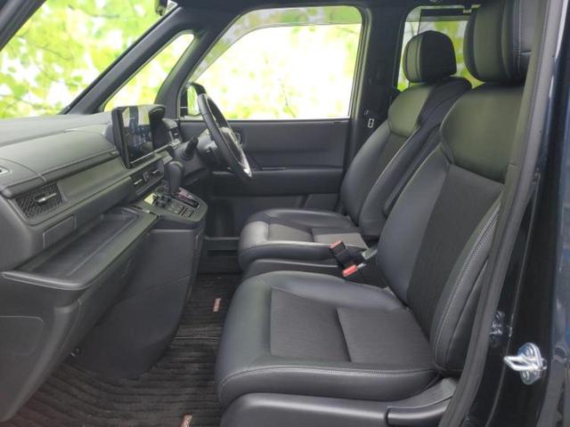 ステップワゴン スパーダ　保証書／純正　９インチ　ＳＤナビ／フリップダウンモニター　純正　１５．６インチ／ホンダセンシング／両側電動スライドドア／シートヒーター　前席／車線逸脱防止支援システム／シート　ハーフレザー　禁煙車（7枚目）