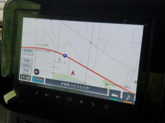 ワゴンＲスマイル ハイブリッドＸ　保証書／純正　９インチ　メモリーナビ／セーフティサポート（スズキ）／両側電動スライドドア／シートヒーター　前席／全方位モニター／車線逸脱防止支援システム／ヘッドランプ　ＬＥＤ／ＵＳＢジャック　禁煙車（10枚目）
