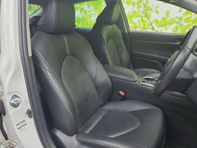 カムリ Ｇレザーパッケージ　新品タイヤ／保証書／ディスプレイオーディオ＋ナビ８インチ／トヨタセーフティセンス／シートヒーター　前席／車線逸脱防止支援システム／シート　合皮／ドライブレコーダー　社外　衝突被害軽減システム　禁煙車（4枚目）