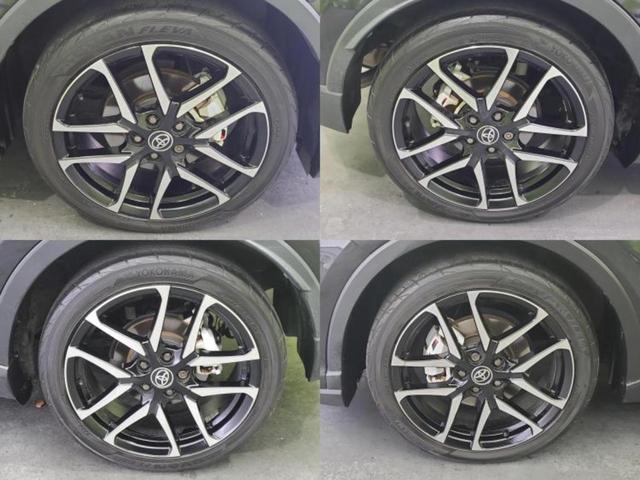 Ｃ－ＨＲ Ｓ　ＧＲスポーツ　新品タイヤ／保証書／ディスプレイオーディオ８インチ／トヨタセーフティセンス／シートヒーター　前席／パノラミックビューモニター／車線逸脱防止支援システム／シート　ハーフレザー　衝突被害軽減システム（52枚目）