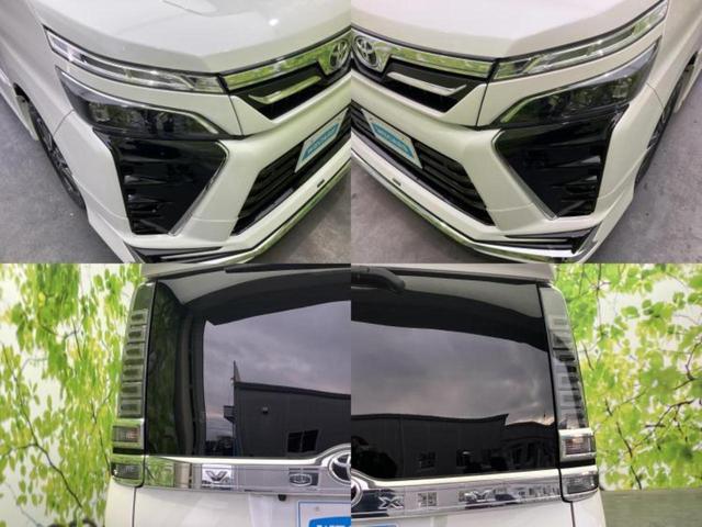 ヴォクシー ＺＳキラメキ３　新品タイヤ／純正エアロ／保証書／純正　９インチ　ＳＤナビ／トヨタセーフティセンス／両側電動スライドドア／車線逸脱防止支援システム／シート　ハーフレザー／ドライブレコーダー　前後　衝突被害軽減システム（55枚目）