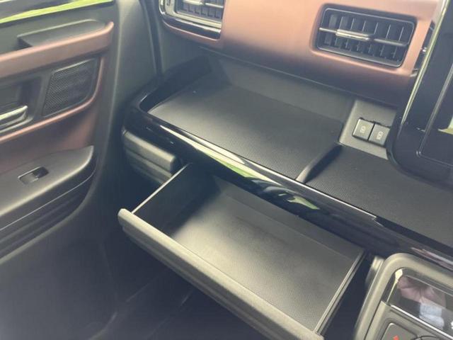 スペーシアカスタム ハイブリッドＸＳターボ　保証書／純正　９インチ　ＳＤナビ／デュアルカメラブレーキサポート（スズキ）／両側電動スライドドア／シートヒーター／全方位モニター用カメラ／車線逸脱防止支援システム／シート　ハーフレザー　全周囲カメラ（34枚目）