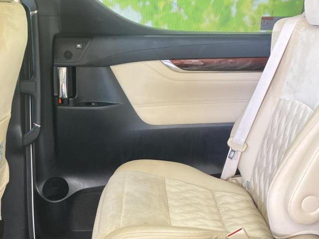 アルファードハイブリッド ４ＷＤハイブリッドＧ　新品タイヤ／サンルーフ／ＪＢＬ／保証書／純正　ＨＤＤナビ／フリップダウンモニター／両側電動スライドドア／シート　ハーフレザー／ヘッドランプ　ＬＥＤ／ＥＴＣ／ＥＢＤ付ＡＢＳ／横滑り防止装置　後席モニター（24枚目）