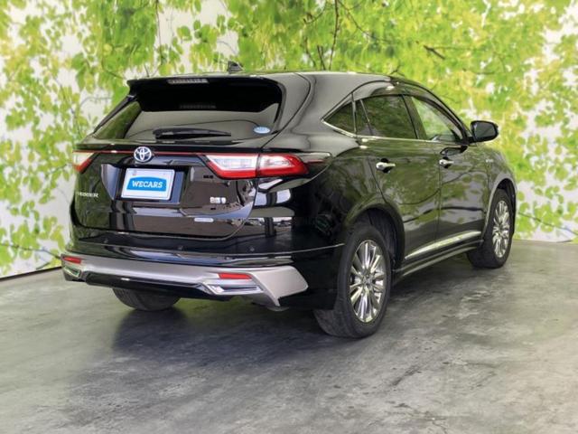 ハリアーハイブリッド ４ＷＤプレミアム　新品タイヤ／ＴＲＤエアロ／ＪＢＬ／保証書／純正　９インチ　ＳＤナビ／トヨタセーフティセンス／車線逸脱防止支援システム／シート　ハーフレザー／電動バックドア／ドライブレコーダー　前後　フルエアロ　４ＷＤ（3枚目）