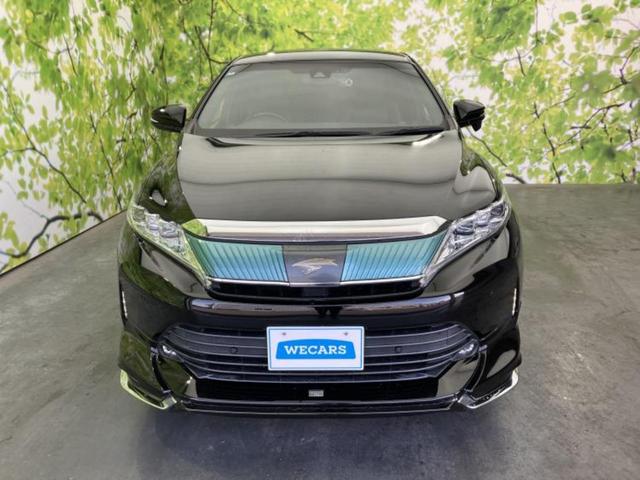 ハリアーハイブリッド ４ＷＤプレミアム　新品タイヤ／ＴＲＤエアロ／ＪＢＬ／保証書／純正　９インチ　ＳＤナビ／トヨタセーフティセンス／車線逸脱防止支援システム／シート　ハーフレザー／電動バックドア／ドライブレコーダー　前後　フルエアロ　４ＷＤ（43枚目）