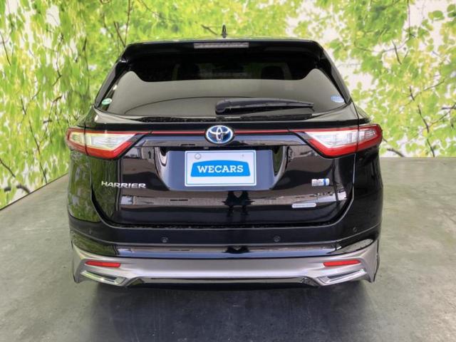 ハリアーハイブリッド ４ＷＤプレミアム　新品タイヤ／ＴＲＤエアロ／ＪＢＬ／保証書／純正　９インチ　ＳＤナビ／トヨタセーフティセンス／車線逸脱防止支援システム／シート　ハーフレザー／電動バックドア／ドライブレコーダー　前後　フルエアロ　４ＷＤ（44枚目）