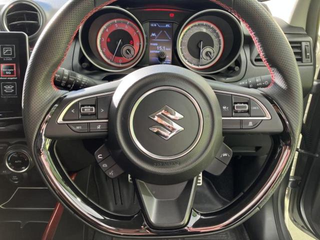スイフトスポーツ スポーツ　保証書／ディスプレイオーディオ９インチ／衝突安全装置／シートヒーター　運転席／車線逸脱防止支援システム／ヘッドランプ　ＬＥＤ／ＵＳＢジャック／Ｂｌｕｅｔｏｏｔｈ接続／ＥＴＣ／ＥＢＤ付ＡＢＳ　禁煙車（12枚目）