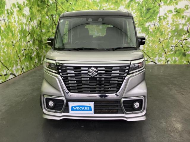 スペーシアカスタム ハイブリッドＸＳターボ　保証書／純正　８インチ　ＳＤナビ／デュアルカメラブレーキサポート（スズキ）／両側電動スライドドア／シートヒーター　運転席／車線逸脱防止支援システム／シート　ハーフレザー　ターボ　ＬＥＤヘッドランプ（43枚目）