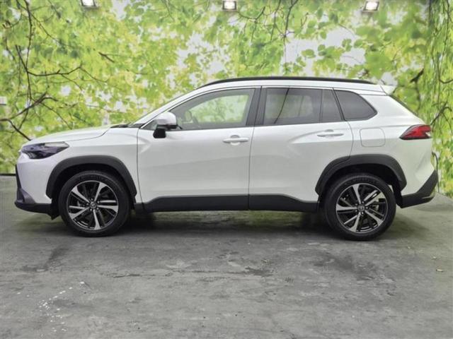 カローラクロス ハイブリッドＺ　保証書／ディスプレイオーディオ＋ナビ１０．５インチ／トヨタセーフティセンス／エアーシート　前席／パノラミックビューモニター／車線逸脱防止支援システム／シート　ハーフレザー　衝突被害軽減システム　禁煙車（2枚目）