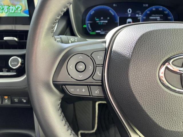 カローラクロス ハイブリッドＺ　保証書／ディスプレイオーディオ＋ナビ１０．５インチ／トヨタセーフティセンス／エアーシート　前席／パノラミックビューモニター／車線逸脱防止支援システム／シート　ハーフレザー　衝突被害軽減システム　禁煙車（38枚目）