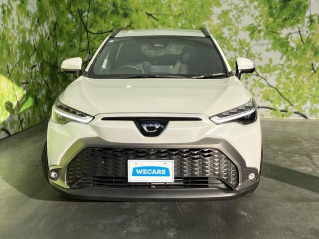 カローラクロス ハイブリッドＺ　保証書／ディスプレイオーディオ＋ナビ１０．５インチ／トヨタセーフティセンス／エアーシート　前席／パノラミックビューモニター／車線逸脱防止支援システム／シート　ハーフレザー　衝突被害軽減システム　禁煙車（44枚目）