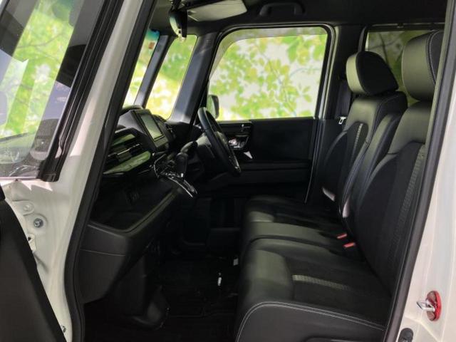 Ｎ－ＢＯＸカスタム Ｌ・ターボ　新品タイヤ／保証書／純正　ＳＤナビ／衝突安全装置／両側電動スライドドア／シートヒーター／車線逸脱防止支援システム／シート　ハーフレザー／ヘッドランプ　ＬＥＤ／ＵＳＢジャック／Ｂｌｕｅｔｏｏｔｈ接続（6枚目）