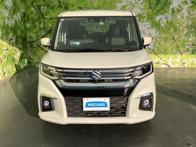 ソリオ ハイブリッドMZ 新品タイヤ/保証書/純正 8インチ SDナビ/衝突安全装置/両側電動スライドドア/シートヒーター 前席/全方位モニター/車線逸脱防止支援システム/ドライブレコーダー 前後/ヘッドランプ LED 禁煙車(43枚目)