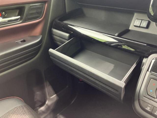 スペーシアカスタム ハイブリッドＸＳターボ　保証書／純正　９インチ　メモリーナビ／セーフティサポート（スズキ）／両側電動スライドドア／シートヒーター　前席／全方位モニター／車線逸脱防止支援システム／シート　ハーフレザー／登録済未使用車　ターボ（33枚目）