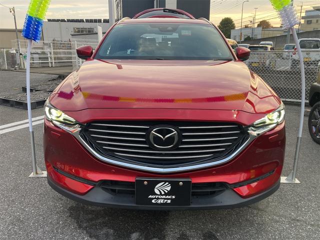 CX-8 XD Lパッケージ ワンオーナー サンルーフ 革シート キーレス フルセグ ナビ&TV 19アルミホイール 乗車定員7人 ディーゼル エアバッグ オートマ フル装備 ETC バックカメラ スマートキー(2枚目)