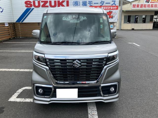 スペーシアカスタム ハイブリッドXSターボ ★安全装置 ★両側電動スライドドア ★全方位モニタ ★運転席シートヒータ ★ETC車載器 ★クルーズコントロール ★純正アルミ ★アイドリングストップ(2枚目)
