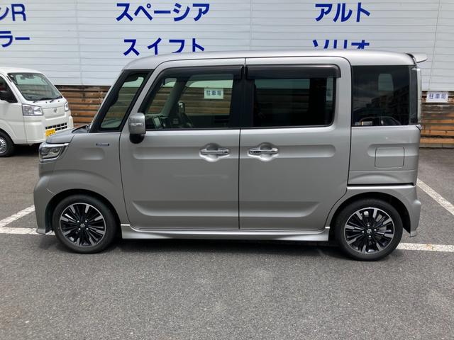スペーシアカスタム ハイブリッドXSターボ ★安全装置 ★両側電動スライドドア ★全方位モニタ ★運転席シートヒータ ★ETC車載器 ★クルーズコントロール ★純正アルミ ★アイドリングストップ(4枚目)