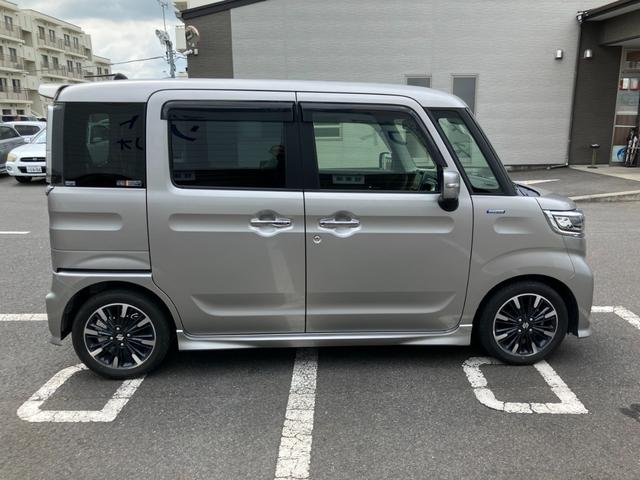 スペーシアカスタム ハイブリッドXSターボ ★安全装置 ★両側電動スライドドア ★全方位モニタ ★運転席シートヒータ ★ETC車載器 ★クルーズコントロール ★純正アルミ ★アイドリングストップ(5枚目)