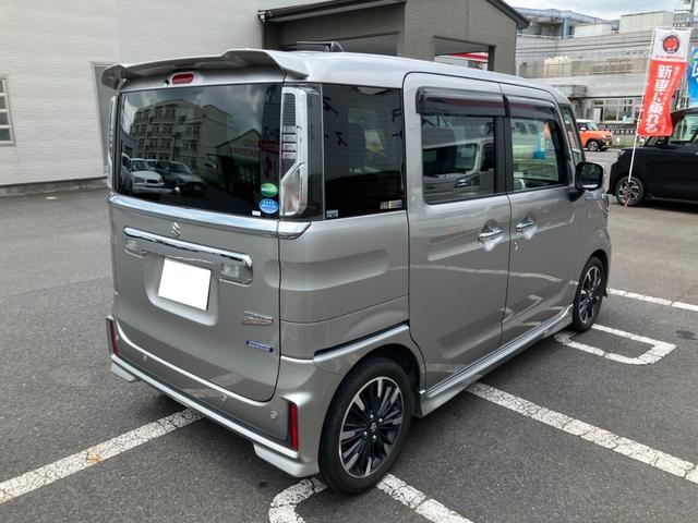 スペーシアカスタム ハイブリッドXSターボ ★安全装置 ★両側電動スライドドア ★全方位モニタ ★運転席シートヒータ ★ETC車載器 ★クルーズコントロール ★純正アルミ ★アイドリングストップ(8枚目)
