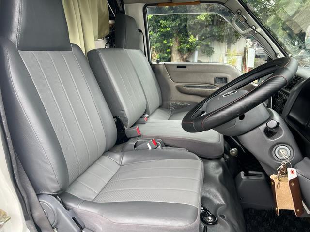 ボンゴトラック 4WD ガソリン車なので何処でも登録できます。Tベルト交換済み シンク ガス2口 トイレ 洗面所冷蔵庫 TV サイドオーニング(12枚目)