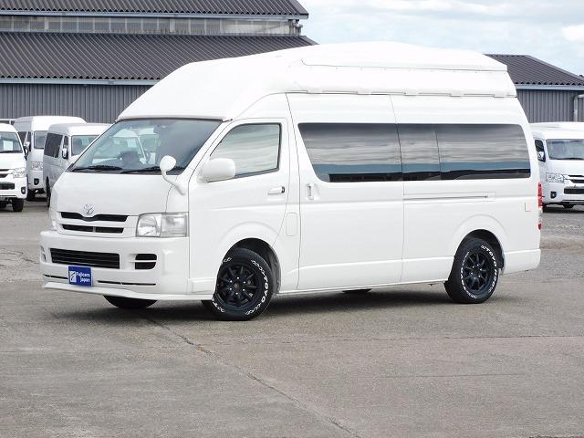 キャンピングカー S&H製 オリジナルキャンパー 2700ccガソリン ポップアップルーフ 窓埋め 9名乗車4名就寝 リアラダー シンク アウターシャワー ツインサブBT 1500Wインバーター(21枚目)