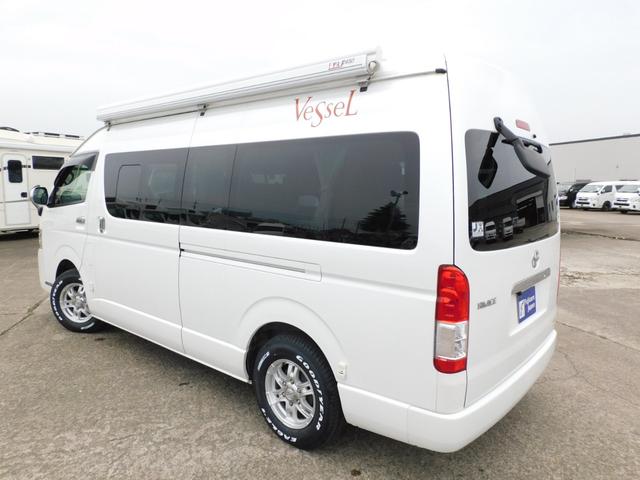 キャンピングカー ビークル ベッセルJ 2700ccガソリン 9名乗車5名就寝 シンク 冷蔵庫 リアクーラー・ヒーター リアスピーカー ツインサブBT 走行充電 350Wインバーター サイドオーニング(19枚目)