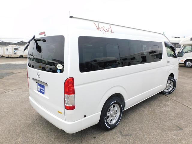 キャンピングカー ビークル ベッセルJ 2700ccガソリン 9名乗車5名就寝 シンク 冷蔵庫 リアクーラー・ヒーター リアスピーカー ツインサブBT 走行充電 350Wインバーター サイドオーニング(20枚目)