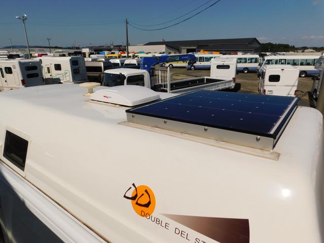 キャンピングカー カトーモーター DD 2700ccガソリン 冷蔵庫 FFヒーター ツインサブBT 外部電源・充電器 3000Wインバーター マックスファン サイドオーニング レカロシート2脚 スタビ(76枚目)