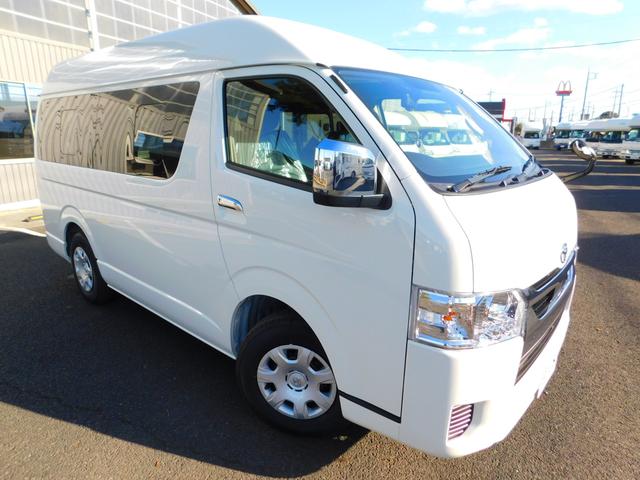 キャンピングカー FOCS フジカーズジャパンオリジナル Dsコンパクト 8名乗車3名就寝 2000ccガソリン 2WD 8ナンバーキャンピング登録 シンク 冷蔵庫 サブバッテリー 外部電源・充電器(18枚目)