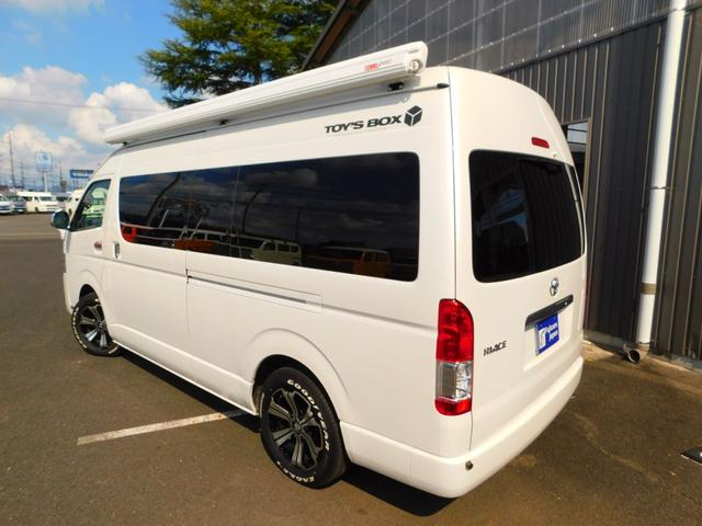 キャンピングカー トイファクトリー製 トイズボックス540 出窓 2700cc 5名乗車5名就寝 FFヒーター 冷蔵庫 テレビ マックスファン サイドオーニング ツインサブバッテリー 外部電源・充電器(20枚目)