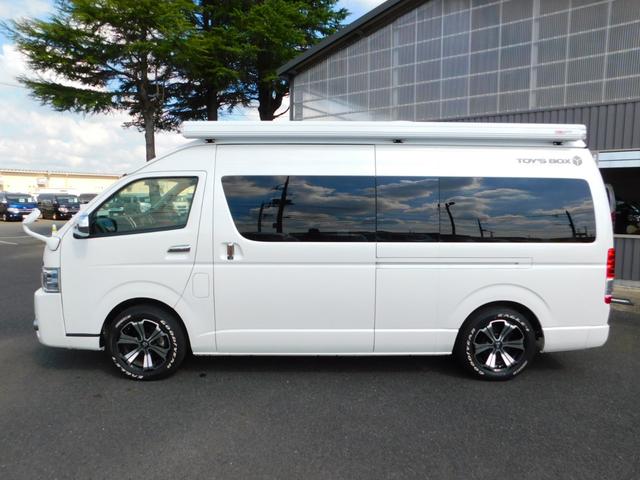 キャンピングカー トイファクトリー製 トイズボックス540 出窓 2700cc 5名乗車5名就寝 FFヒーター 冷蔵庫 テレビ マックスファン サイドオーニング ツインサブバッテリー 外部電源・充電器(26枚目)