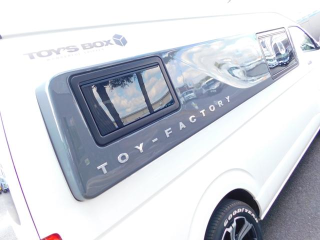 キャンピングカー トイファクトリー製 トイズボックス540 出窓 2700cc 5名乗車5名就寝 FFヒーター 冷蔵庫 テレビ マックスファン サイドオーニング ツインサブバッテリー 外部電源・充電器(34枚目)