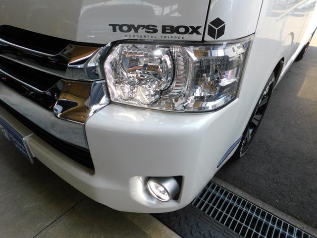 キャンピングカー トイファクトリー製 トイズボックス540 出窓 2700cc 5名乗車5名就寝 FFヒーター 冷蔵庫 テレビ マックスファン サイドオーニング ツインサブバッテリー 外部電源・充電器(64枚目)