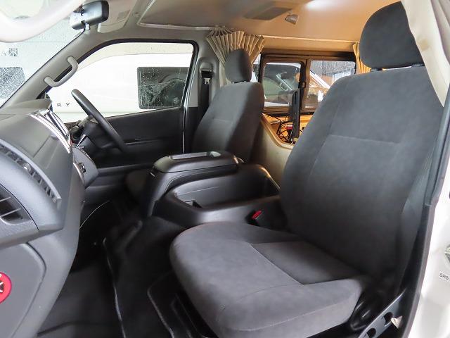 ハイエースワゴン キャンピングカー フジカーズジャパン FOCS DS 10名乗車3名就寝 シンク 冷蔵庫 液晶テレビ シングルサブバッテリー 走行充電 外部充電 350Wインバーター 外部電源 ソーラーパネル(17枚目)