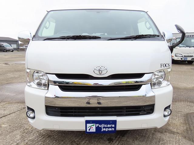 ハイエースワゴン キャンピングカー フジカーズジャパン FOCS DS 10名乗車3名就寝 シンク 冷蔵庫 液晶テレビ シングルサブバッテリー 走行充電 外部充電 350Wインバーター 外部電源 ソーラーパネル(24枚目)