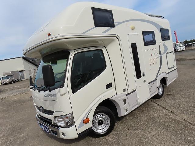 カムロード キャンピングカー ナッツRV クレソンボヤージュ 7名乗車6名就寝 シンク 冷蔵庫 テレビアンテナ ツインサブバッテリー 走行充電 外部充電 外部電源 ソーラーパネル マックスファン FFヒーター(24枚目)