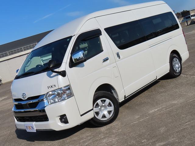 ハイエースバン キャンピングカー フジカーズジャパン FOCS シエスタ 8名乗車3名就寝 シンク 冷蔵庫 フリップダウンモニター サブバッテリー 走行充電 外部充電 FFヒーター メモリーナビ フルセグ(23枚目)