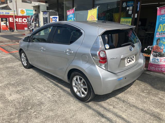 アクア G ETC バックカメラ ナビ TV クリアランスソナー 衝突被害軽減システム アルミホイール キーレスエントリー アイドリングストップ 電動格納ミラー CVT 衝突安全ボディ 記録簿 ABS ESC(16枚目)