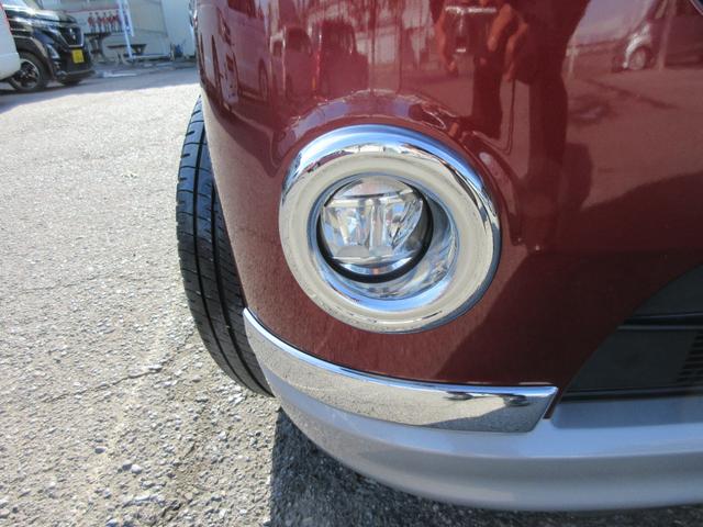 ムーヴキャンバス Gメイクアップ SAII ナビ 地デジフルセグ Bluetooth バックカメラ ブレーキサポート LEDヘッドライト LEDフォグライト 両側電動スライドドア オートエアコン プッシュスタート スマートキー 雹害(56枚目)