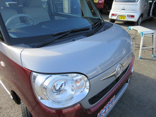 ムーヴキャンバス Gメイクアップ SAII ナビ 地デジフルセグ Bluetooth バックカメラ ブレーキサポート LEDヘッドライト LEDフォグライト 両側電動スライドドア オートエアコン プッシュスタート スマートキー 雹害(74枚目)