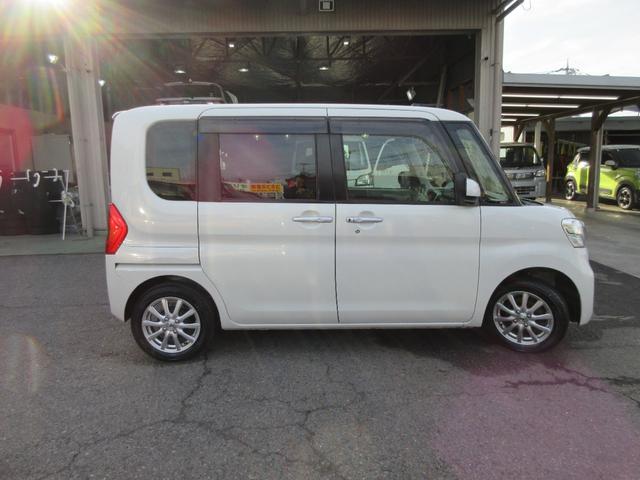 タント Ｘ　ＳＡＩＩ　ナビ　地デジフルセグ　Ｂｌｕｅｔｏｏｔｈ　ＵＳＢ　バックカメラ　ピラーレス　両側スライドドア左電動　アルミホイール　ベンチシート　ブレーキサポート　プッシュスタート　スマートキー　タイミングチェーン（4枚目）