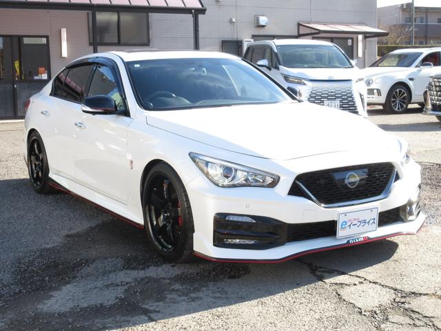 スカイライン ニスモ　ＮＩＳＭＯＬＭＧＴ４アルミ／ＮＩＳＭＯスポーツリセッティング２／ＬＳＤ／ドアインナープロテクター／サンルーフ／ＢＯＳＥサウンド／ＲＳＲダウンサス／柿本マフラー／地デジ／全方位カメラ／本革シート（6枚目）