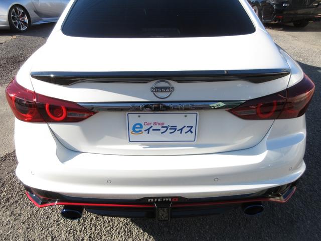スカイライン ニスモ　ＮＩＳＭＯＬＭＧＴ４アルミ／ＮＩＳＭＯスポーツリセッティング２／ＬＳＤ／ドアインナープロテクター／サンルーフ／ＢＯＳＥサウンド／ＲＳＲダウンサス／柿本マフラー／地デジ／全方位カメラ／本革シート（27枚目）